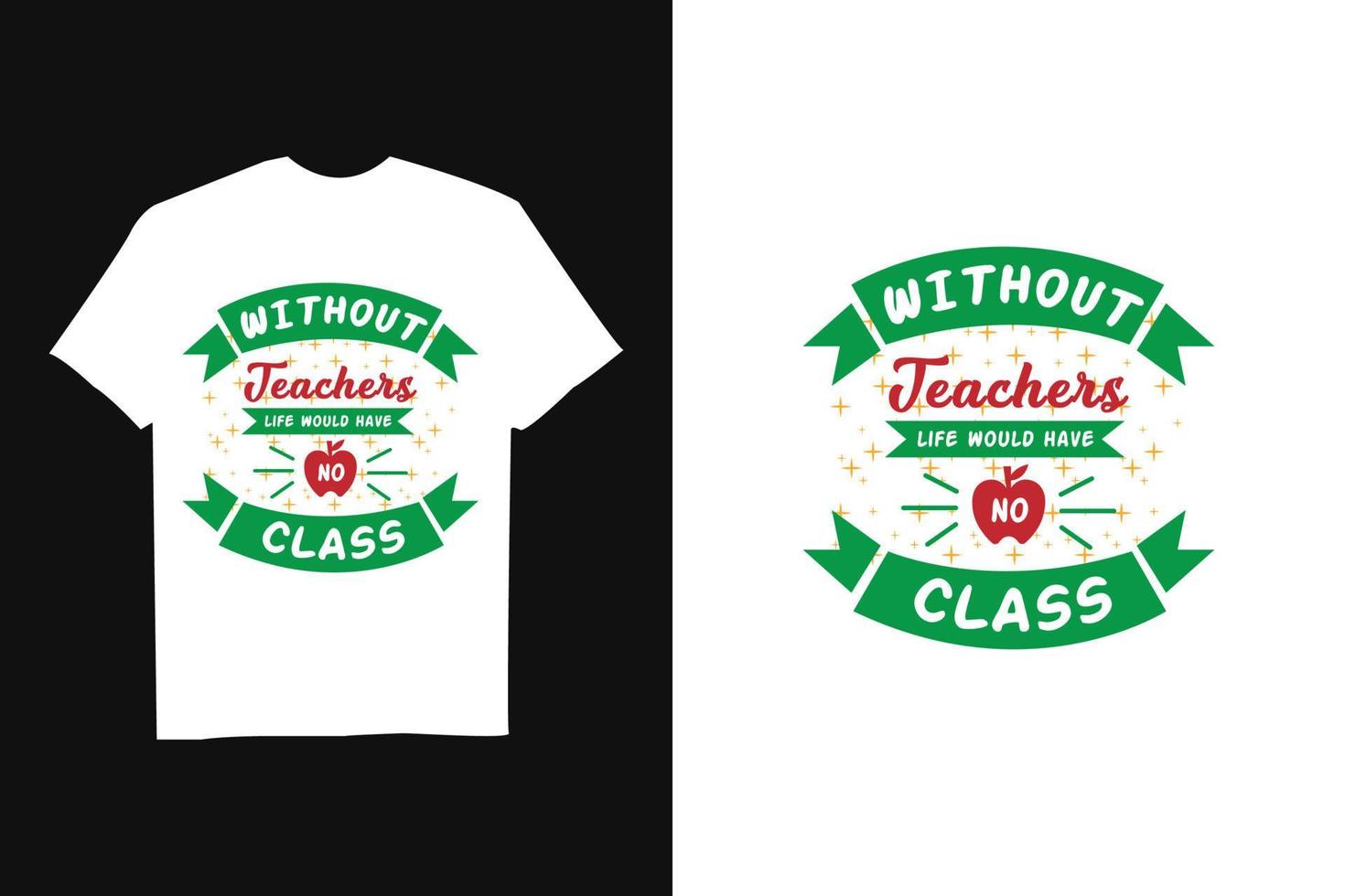 Happy teachers day t shirt design vector