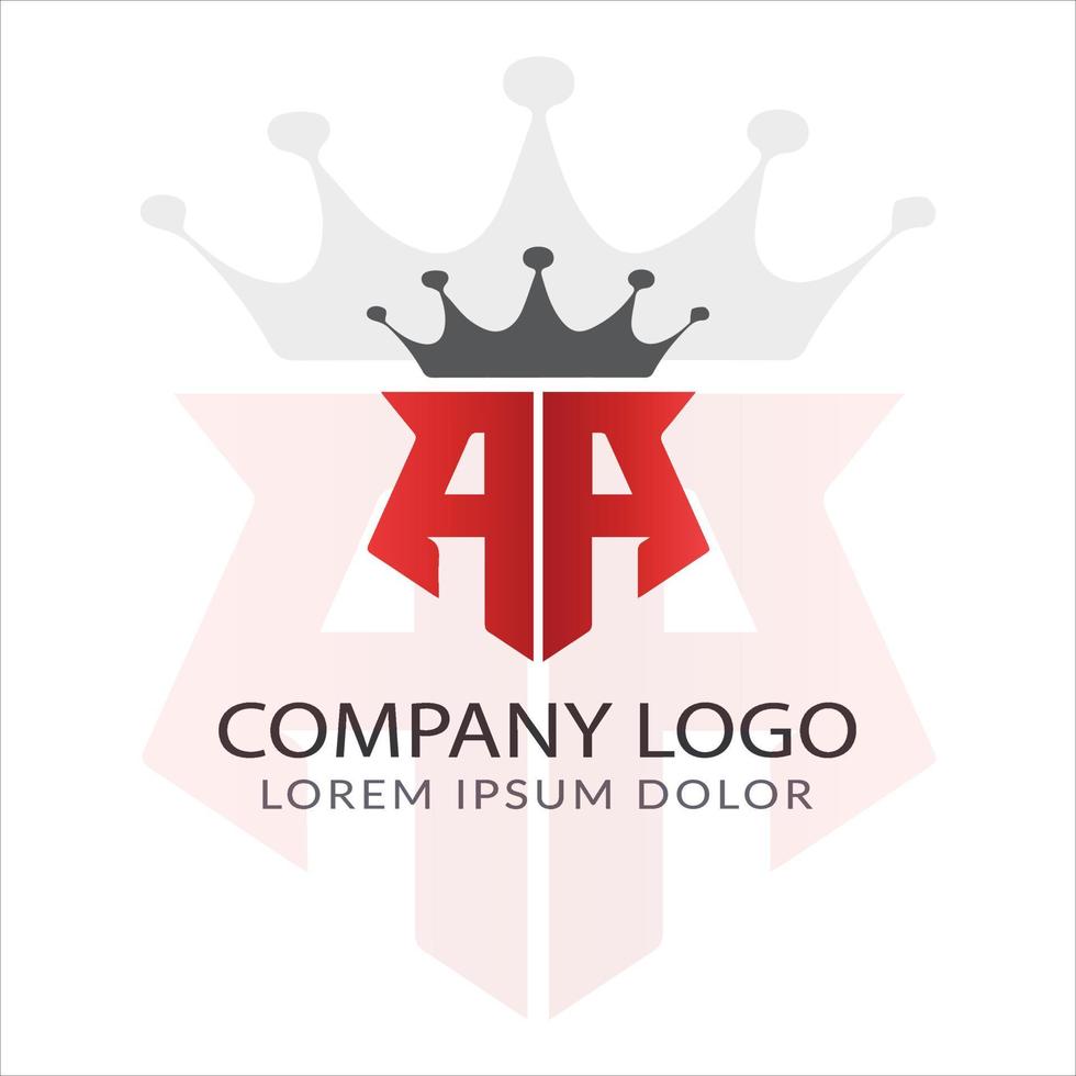 letra a diseño de logotipo vector