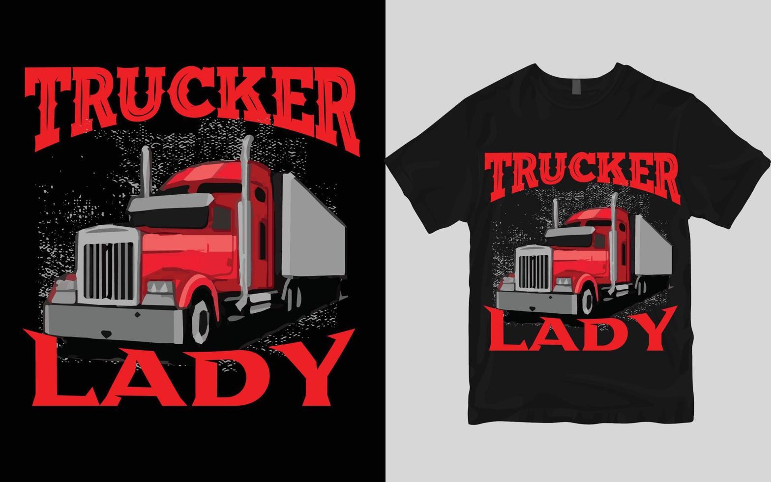 Truck t shirt design vector