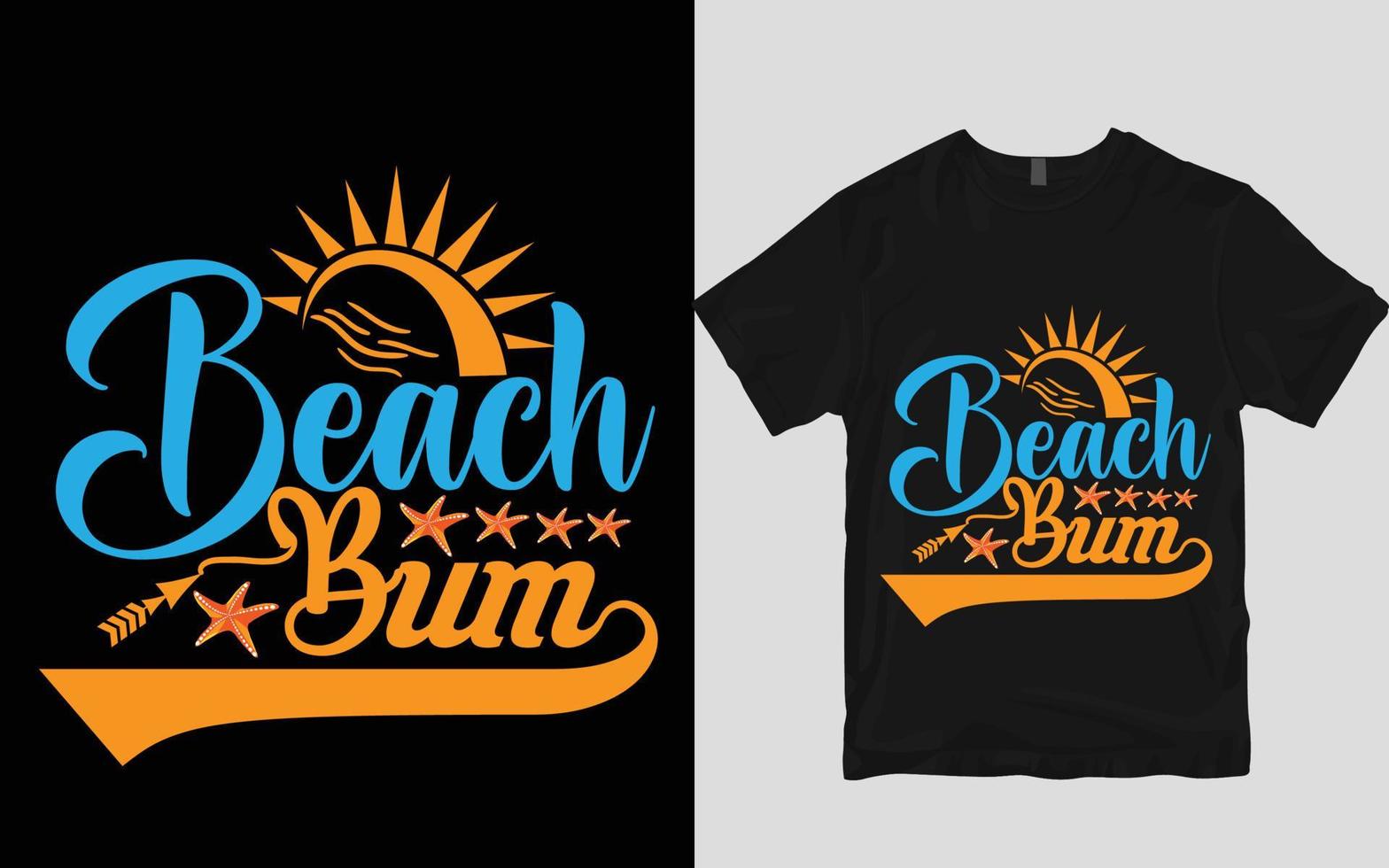 diseño de camiseta de verano vector