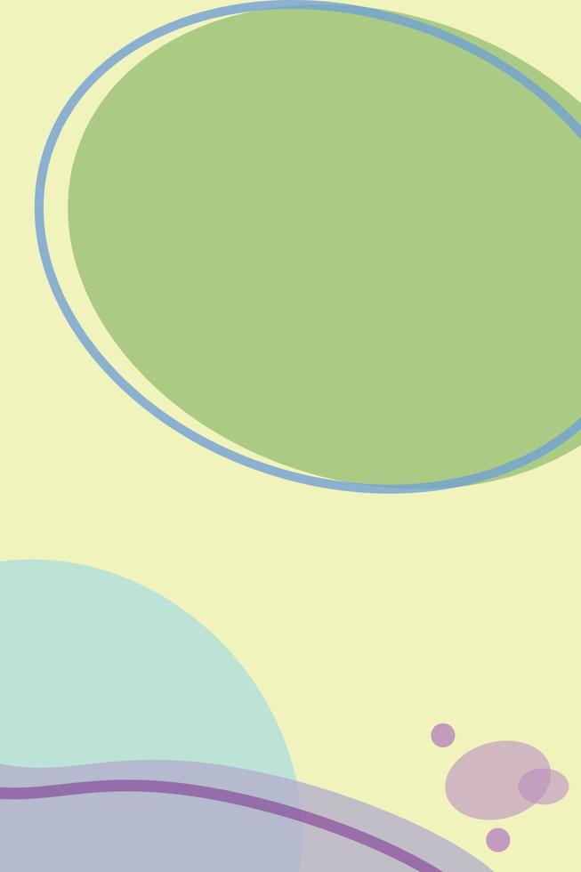 Abstract background with pastel colors. vector elements.
