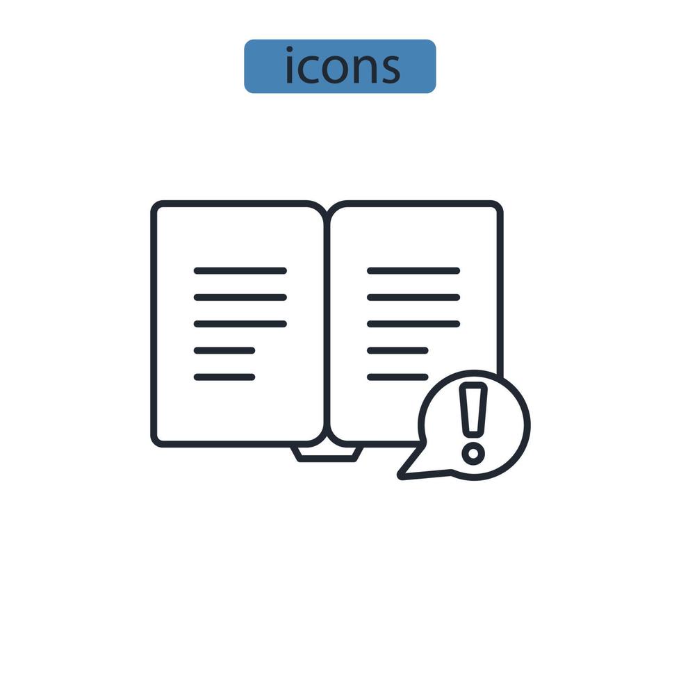 facts icons  symbol vector elements for infographic web