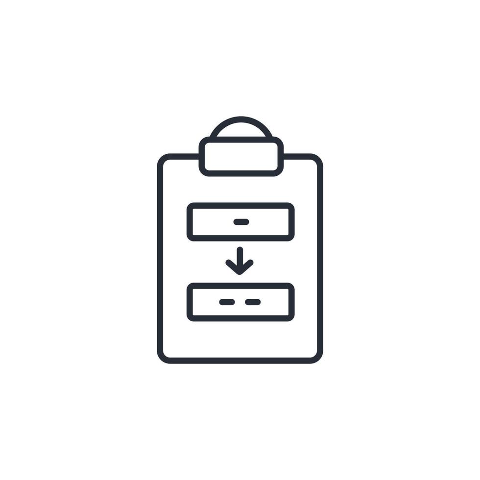 planning icons  symbol vector elements for infographic web