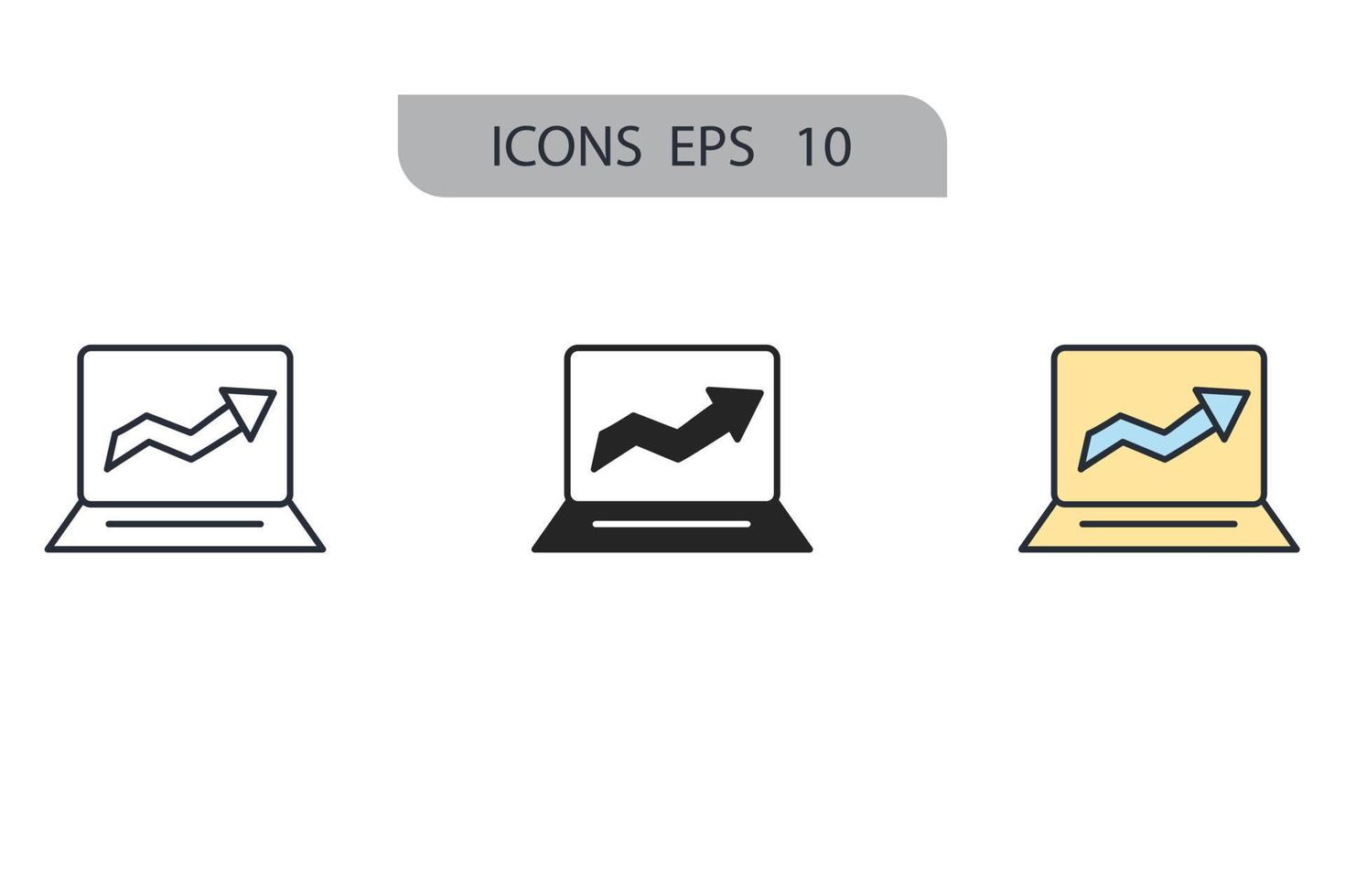 mapas y pines iconos símbolo elementos vectoriales para web infográfico vector