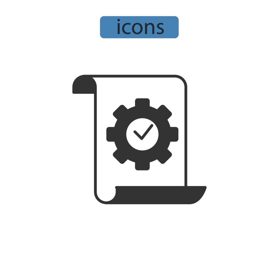 Procedure icons symbol vector elements for infographic web 8546546 ...