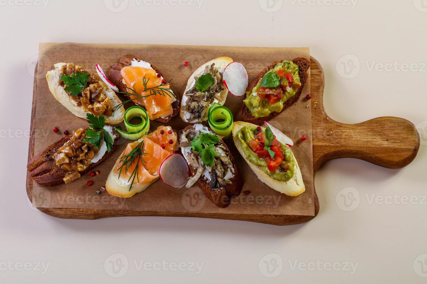 Spanish bruschetta mix photo