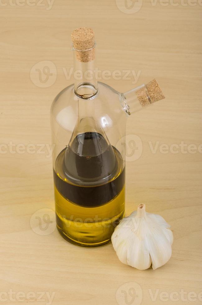 Vinegar ond olive oil photo