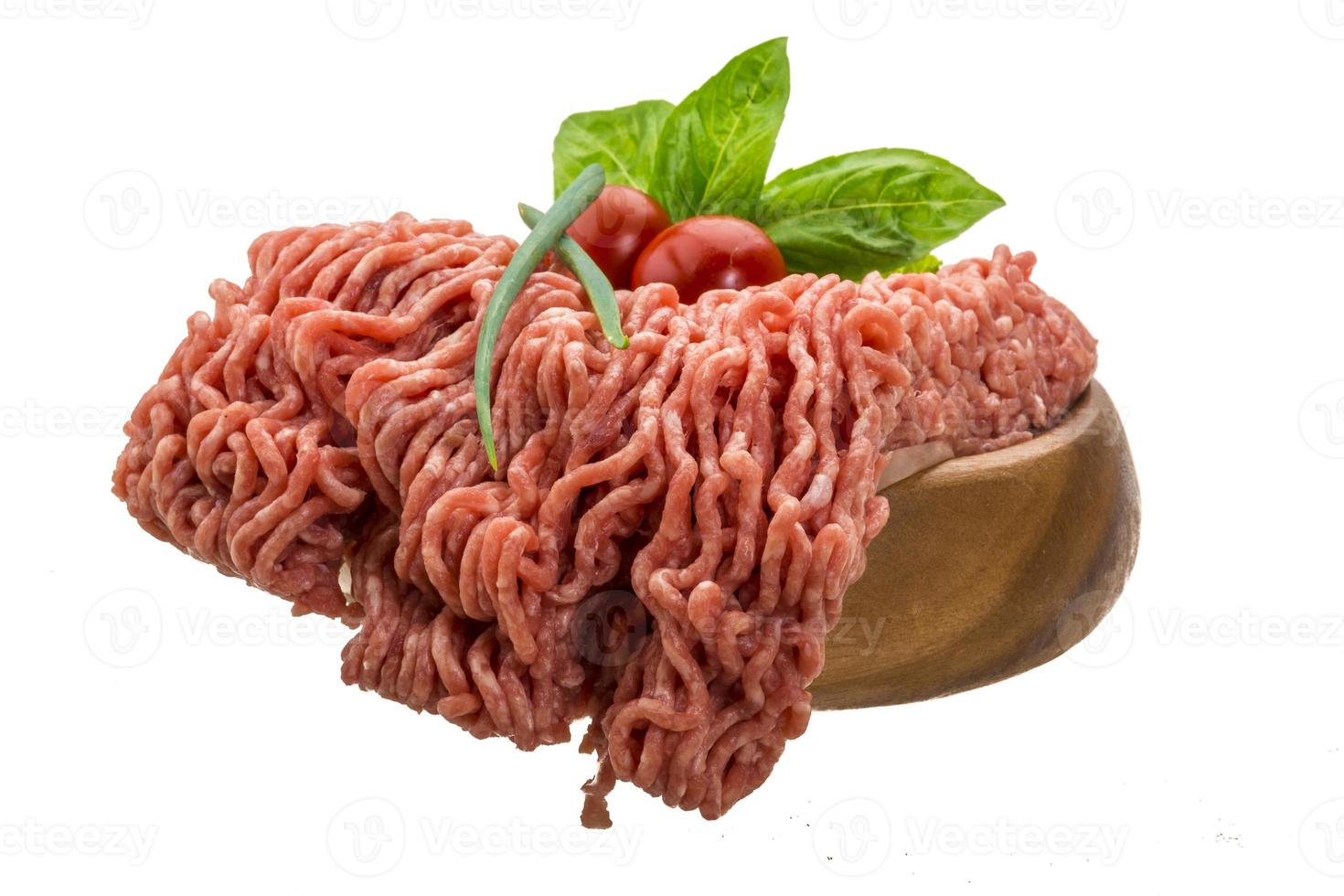 Stuffed raw meat photo