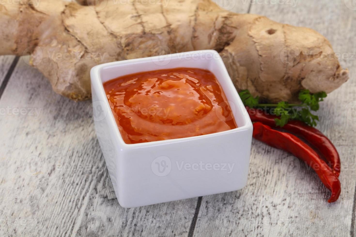 Ginger chili sauce photo