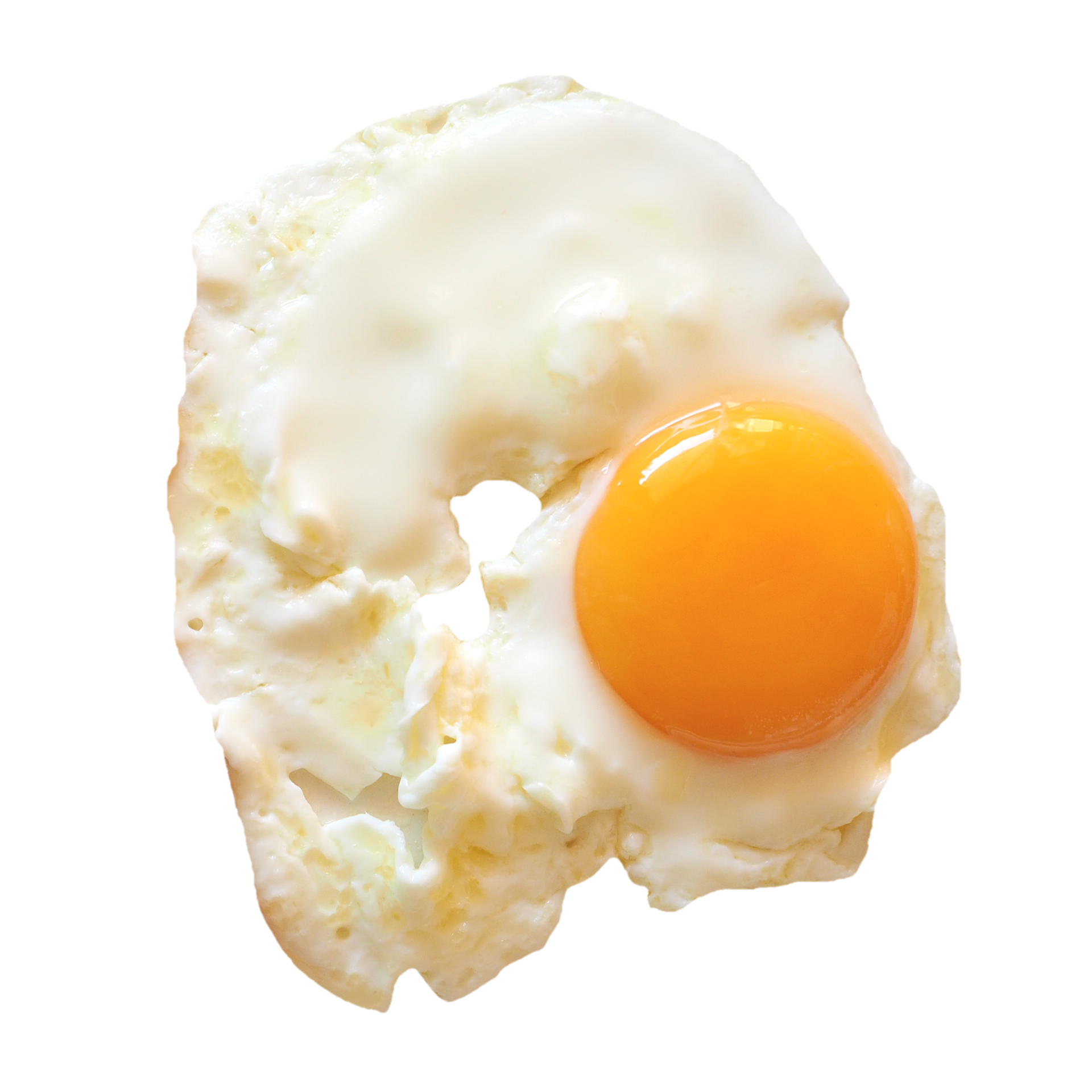 Fried egg PNG transparent image download, size: 485x369px