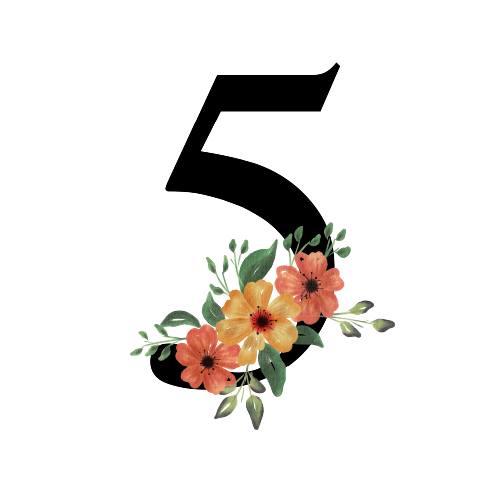 Floral Letter Alphabet png