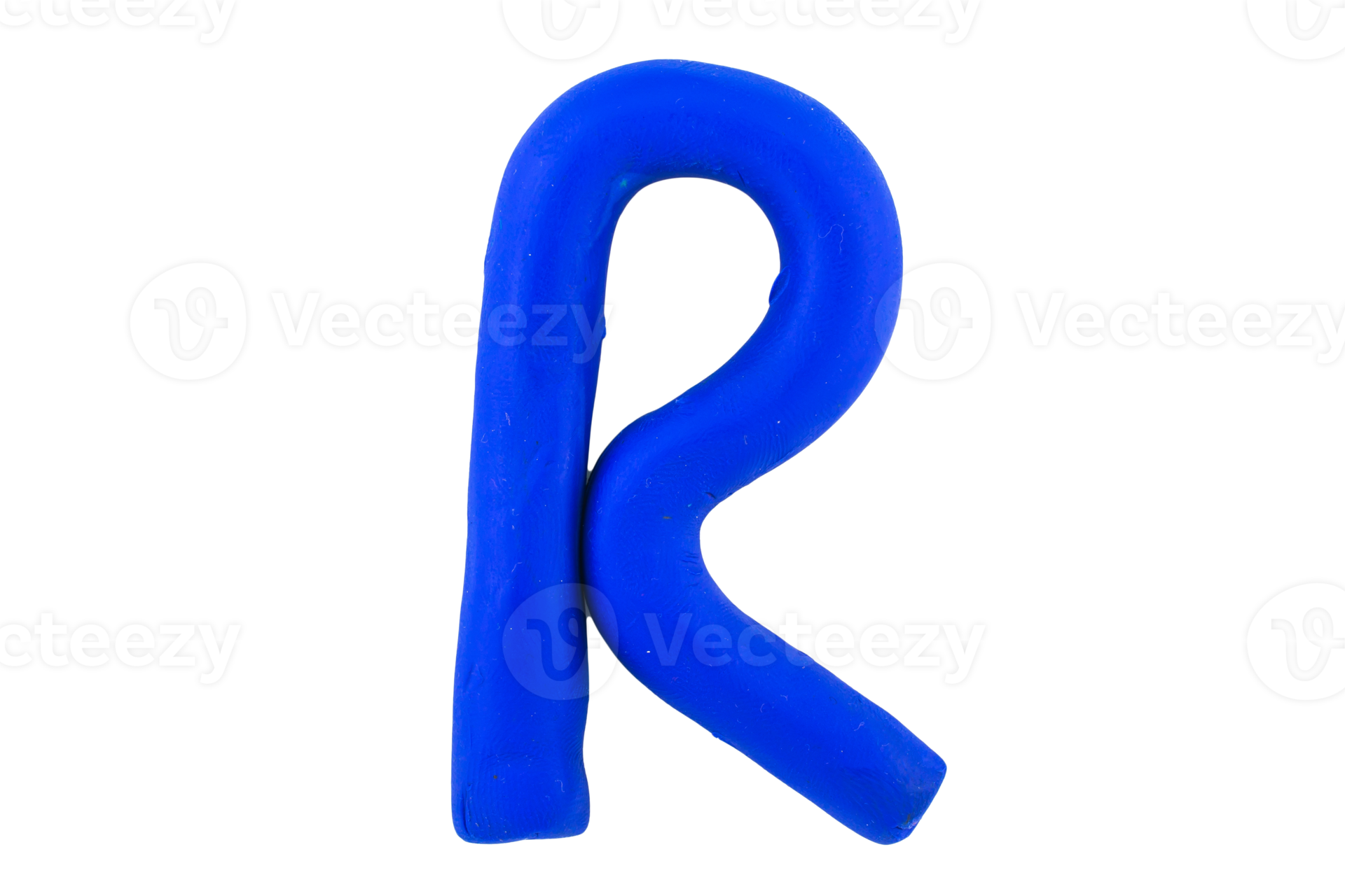 alphabet R English colorful letters Handmade letters molded from