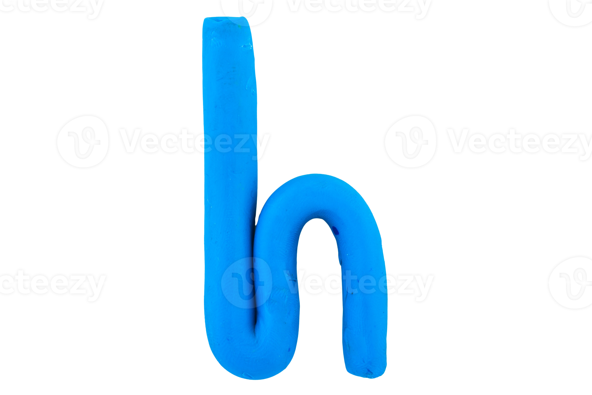 alphabet h English colorful letters Handmade letters molded from