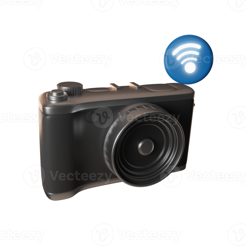 camera illustration 3d png