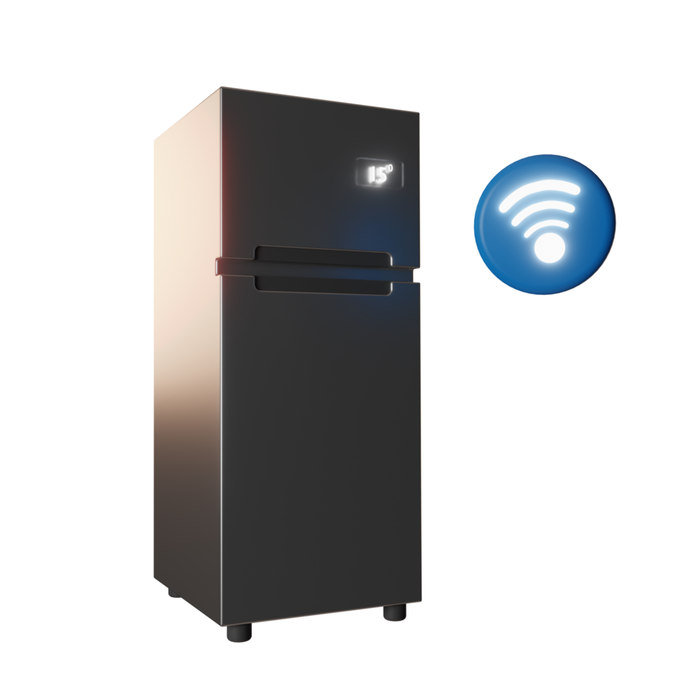 refrigerator illustration 3d png