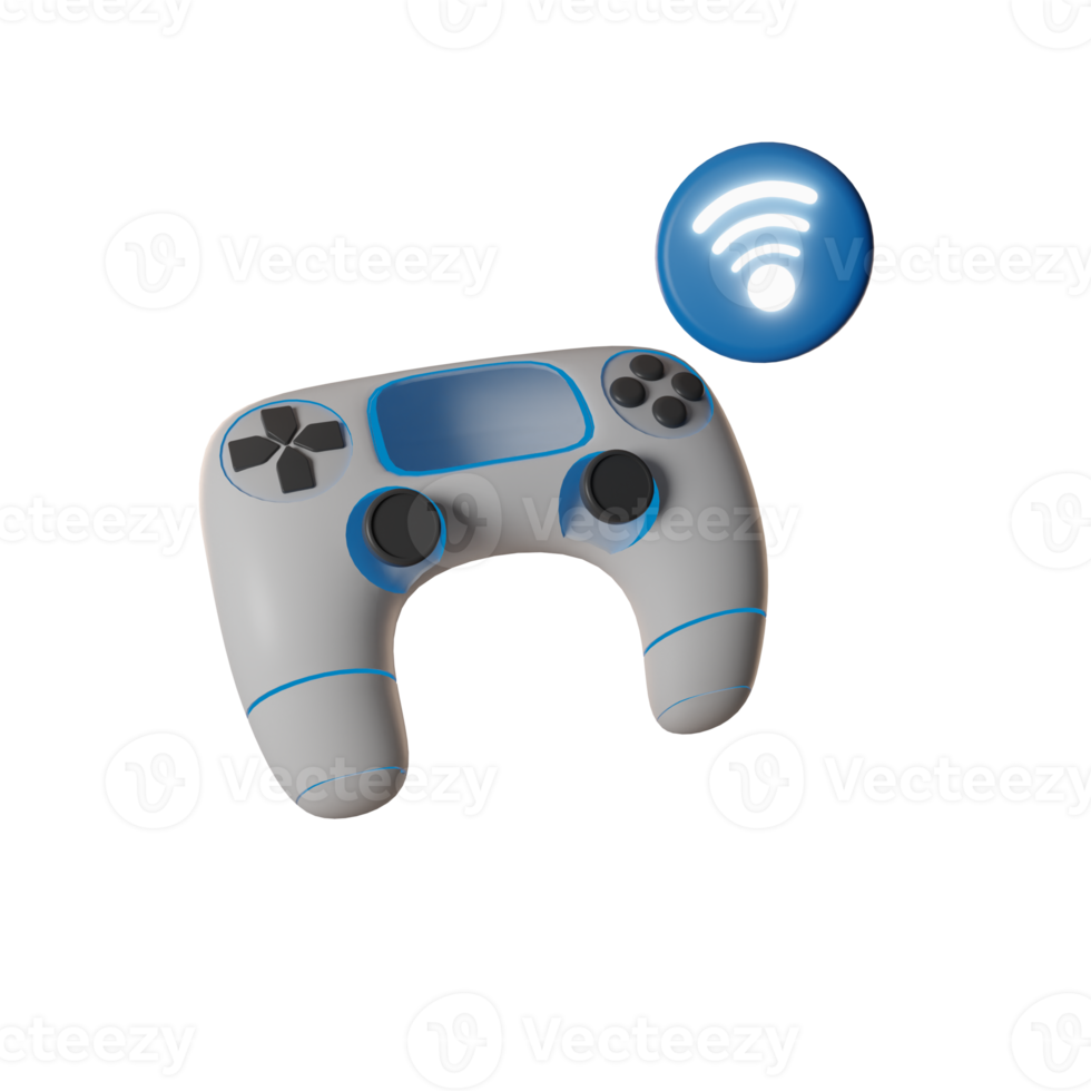 manette de jeu illustration 3d png