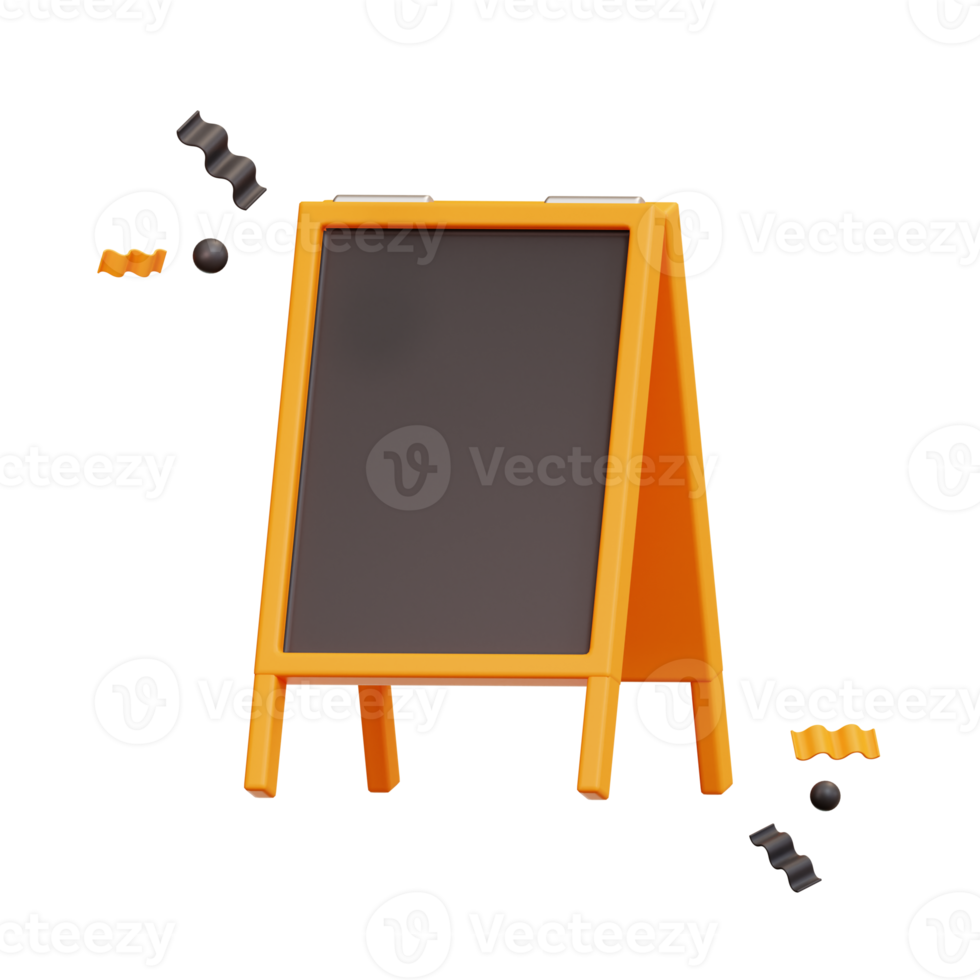 Announcement Board Icon, 3d Illustration E Commerce png