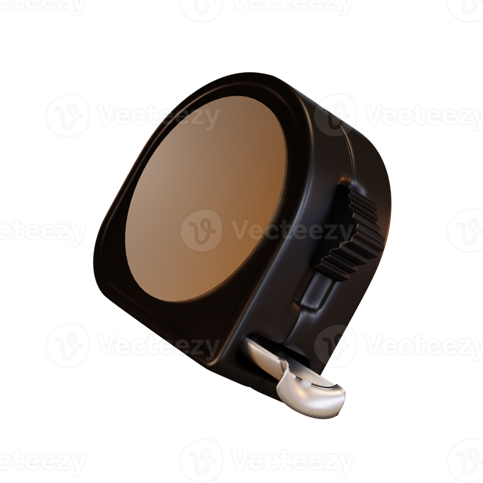 Project tools 3d Illustration, Roller meter png