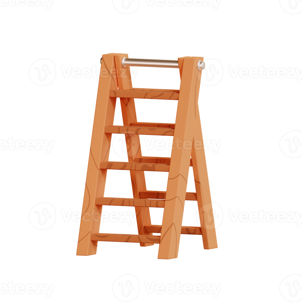 Furniture Ladders Icon, 3d Illustration png