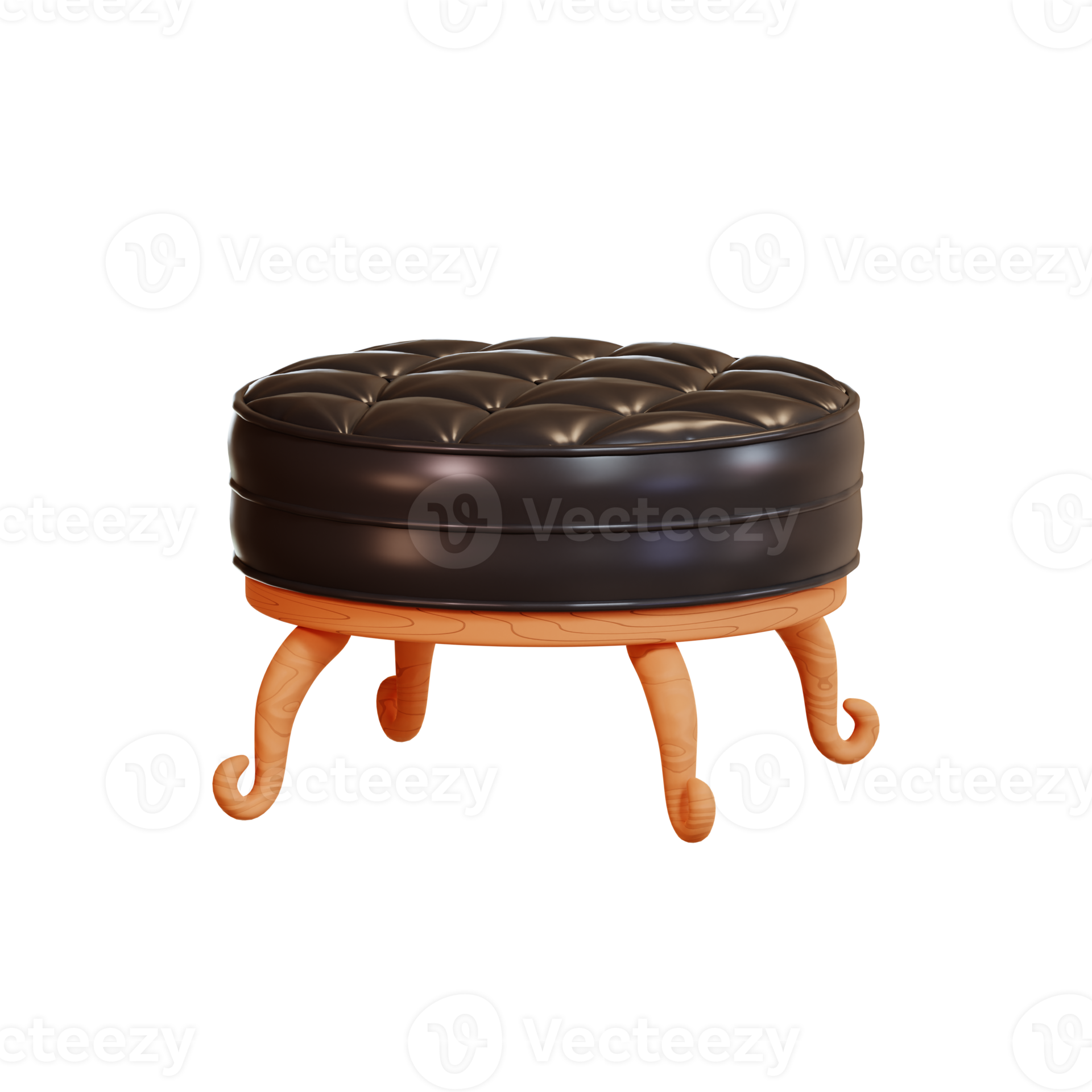 Furniture Ottoman Icon, 3d Illustration 8550274 PNG