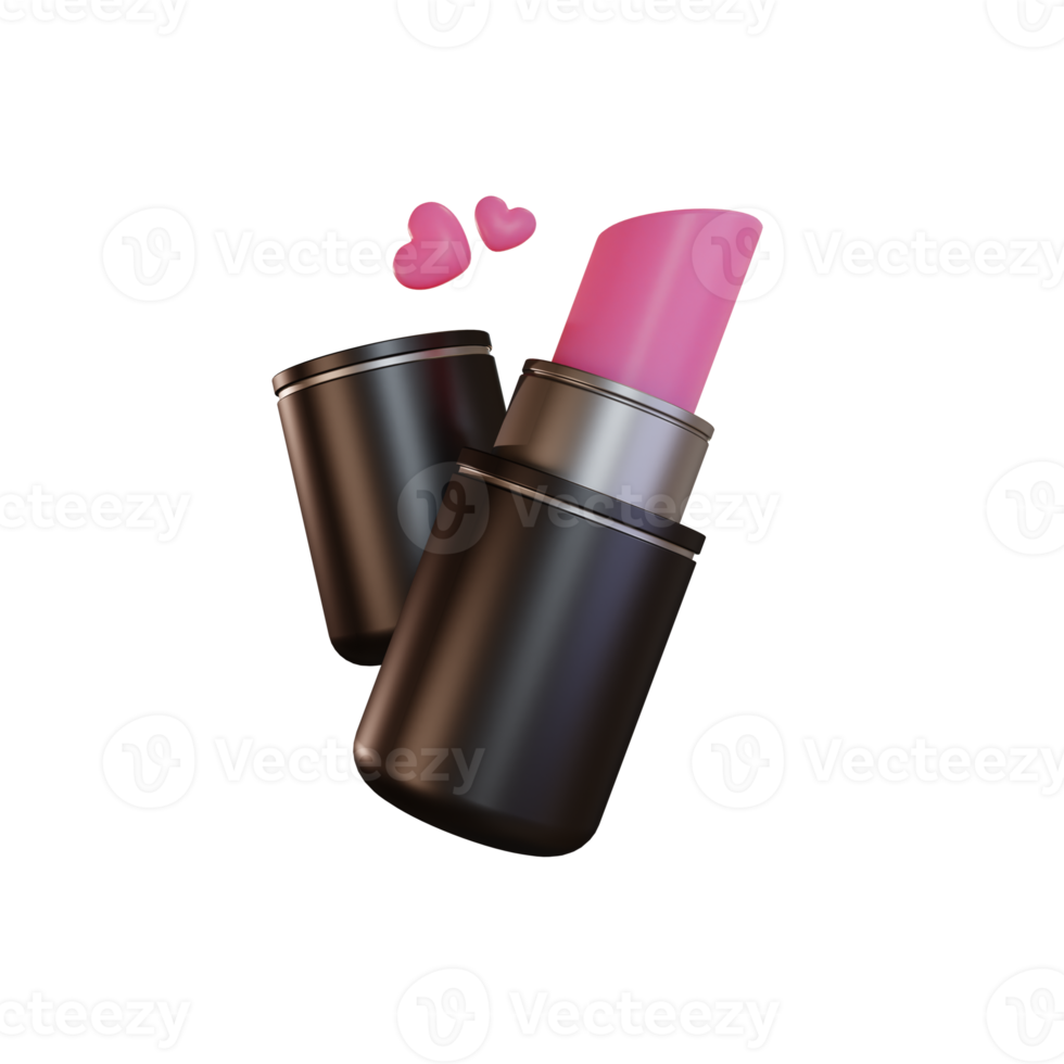 3D-pictogram cosmetische luxe, lippenstift png