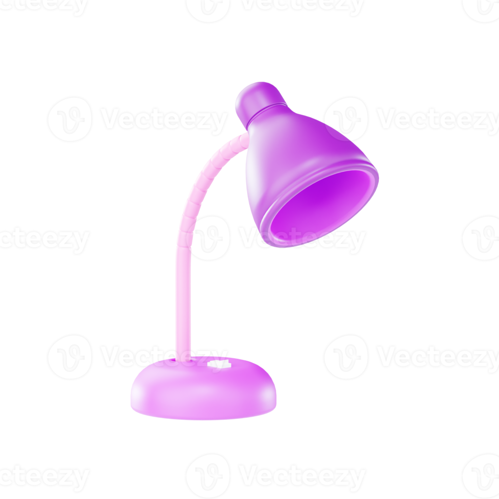 Table lamp Electronic Device, 3d Illustration png