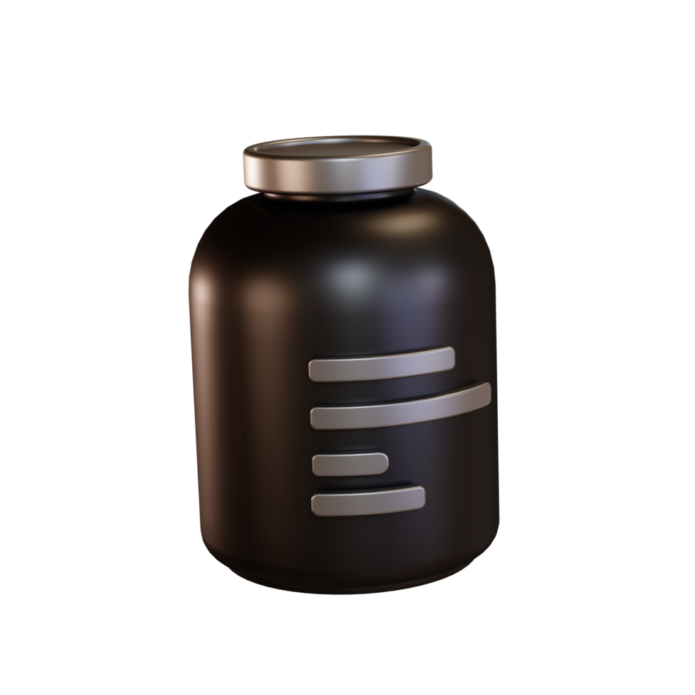 3d Icon Gym, Supplement png