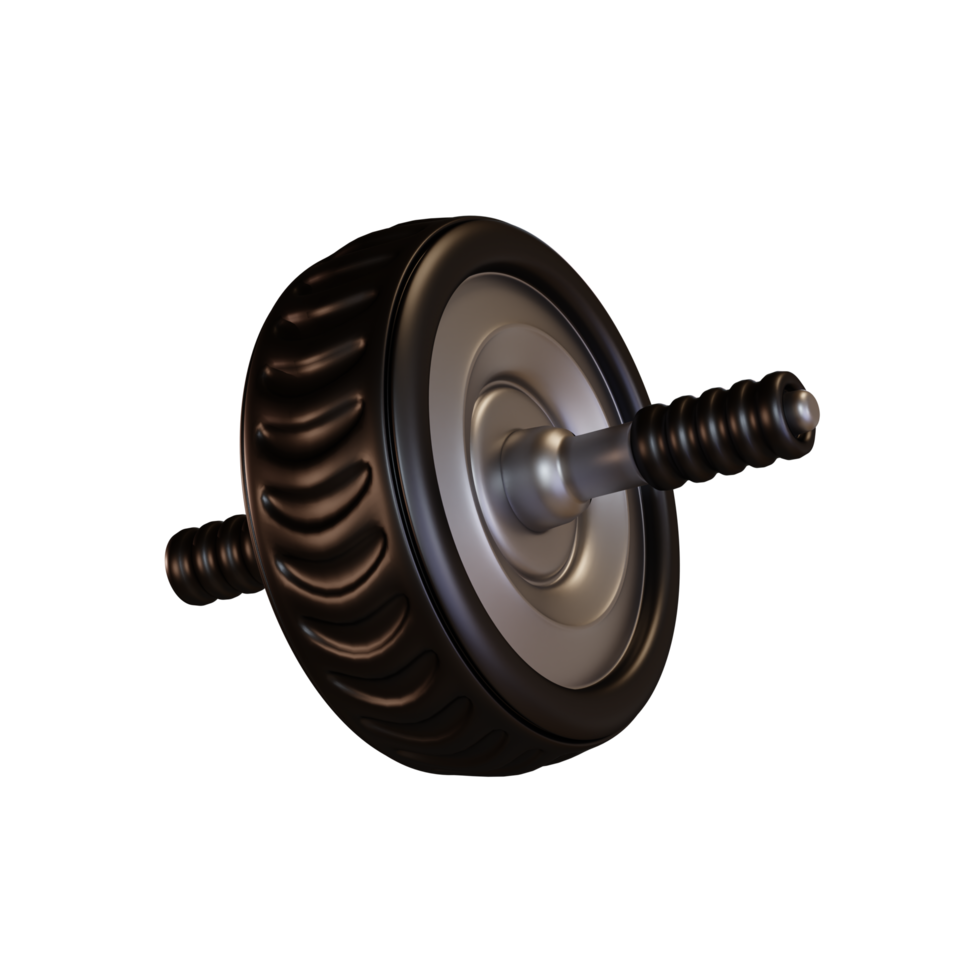 3d Icon Gym, rolling dumbbells png
