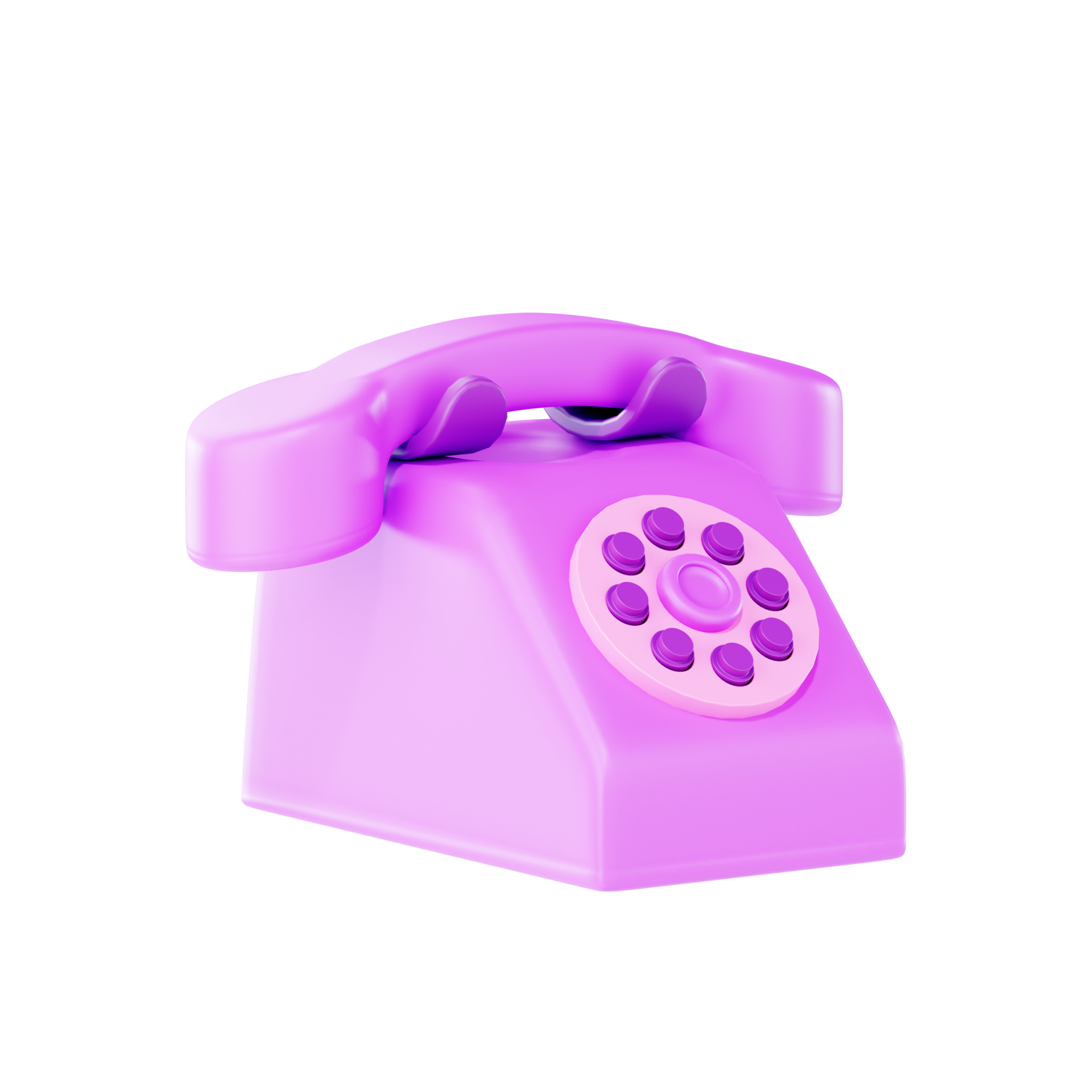 Telephone Electronic Device, 3d Illustration 8550523 PNG