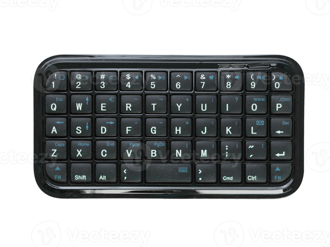 mini teclado transparente png