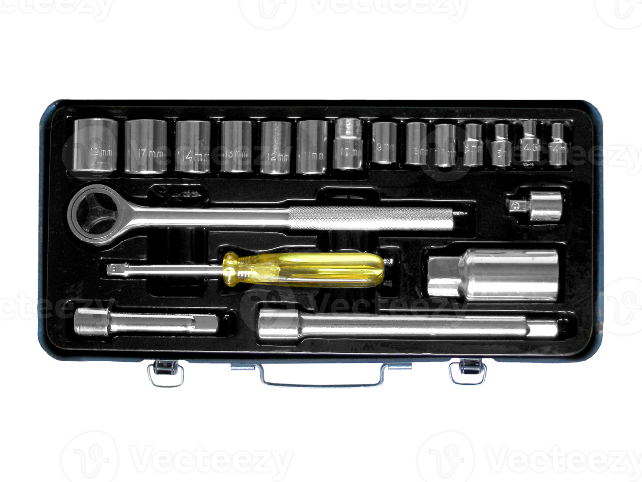 Wrench spanner tool set transparent PNG