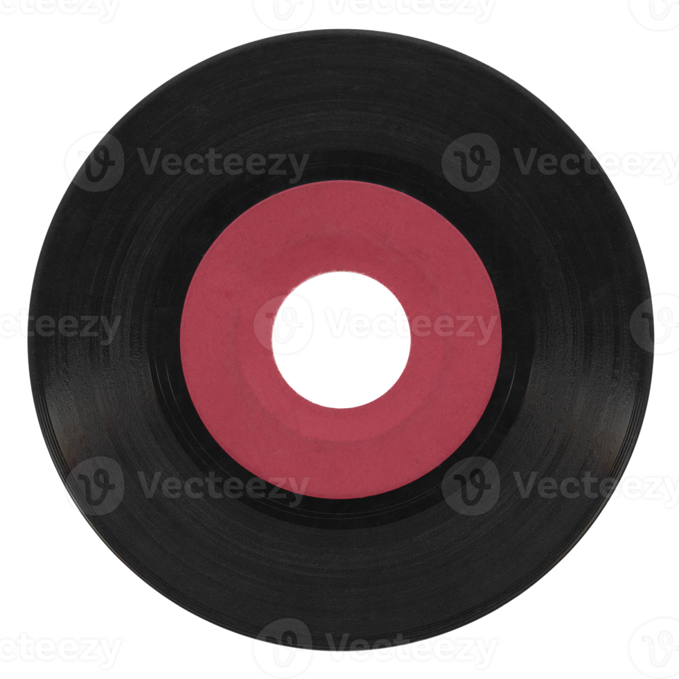 Vinyl record transparent PNG