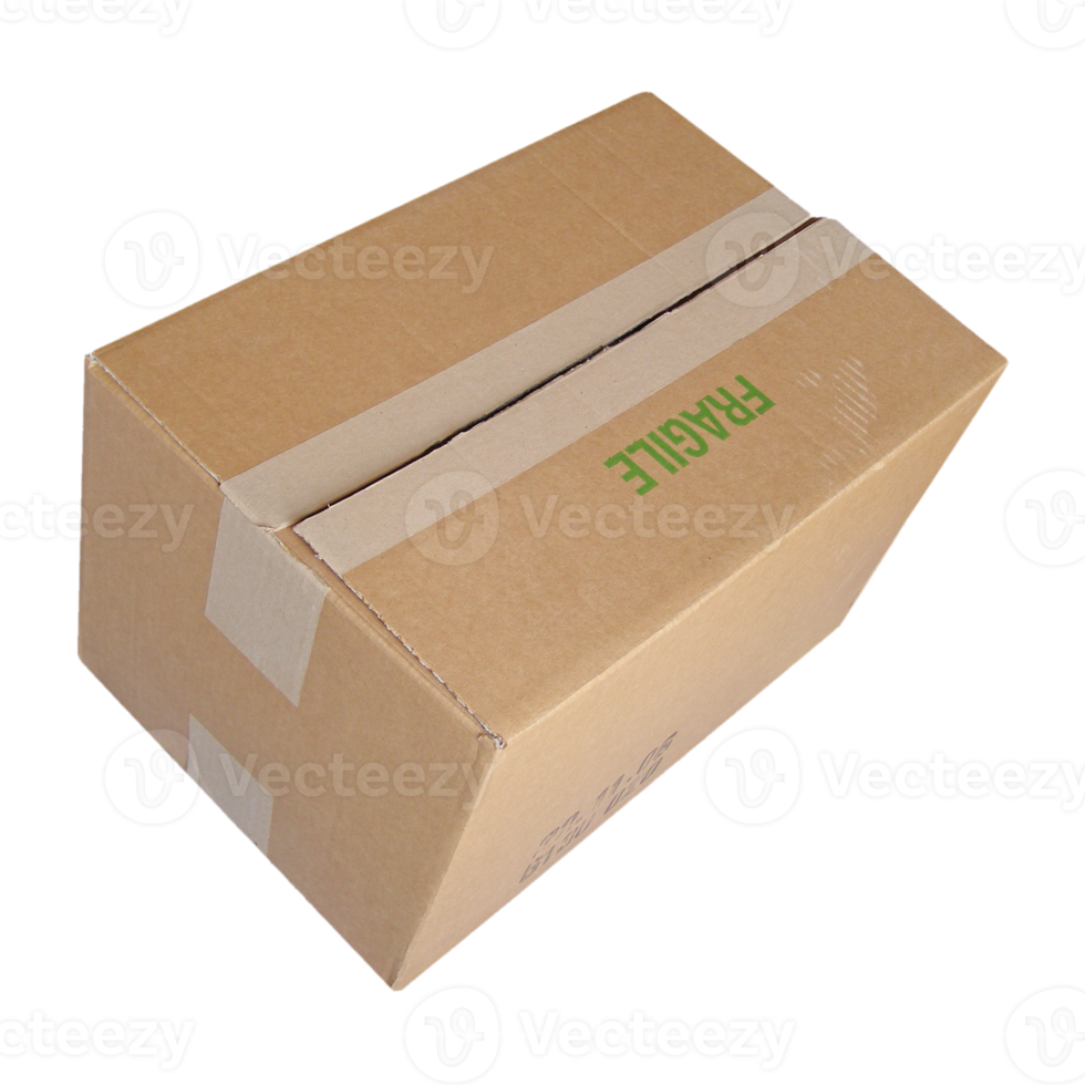 Small packet parcel box transparent PNG 8550750 PNG