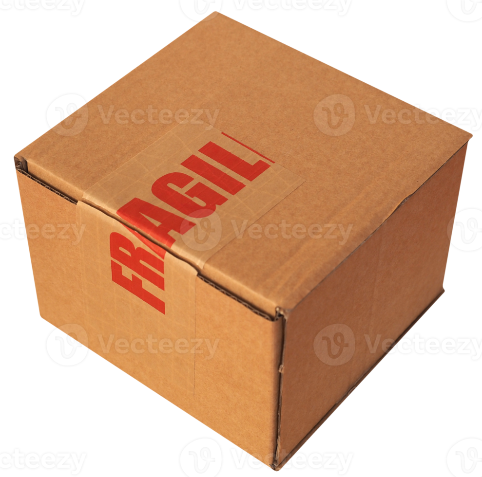 fragile box transparent PNG