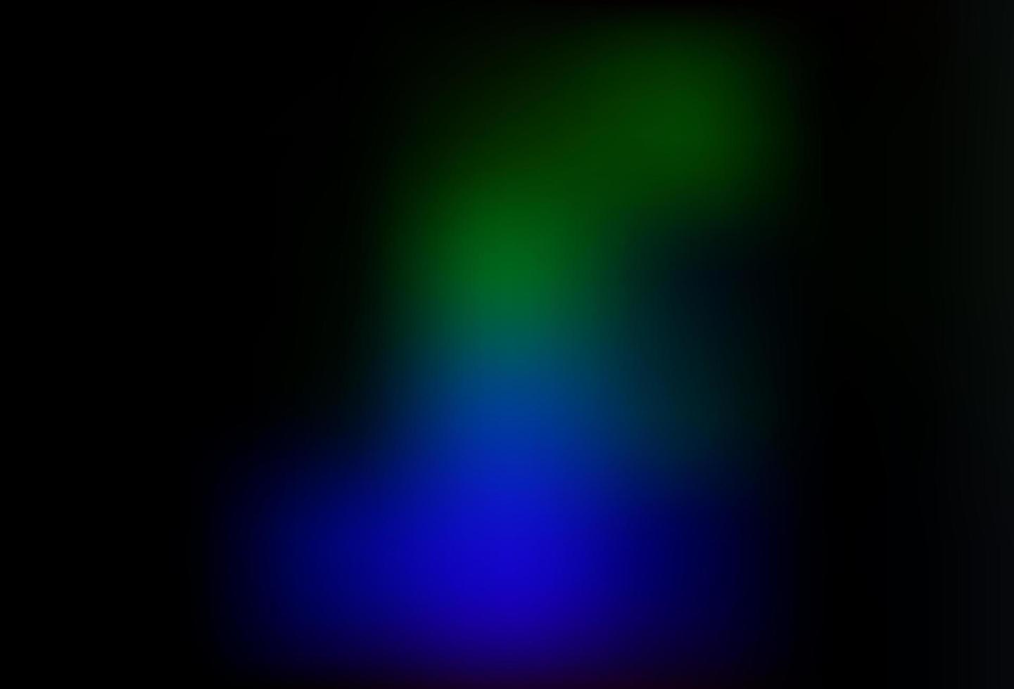 Dark Multicolor, Rainbow vector blurred shine abstract background.