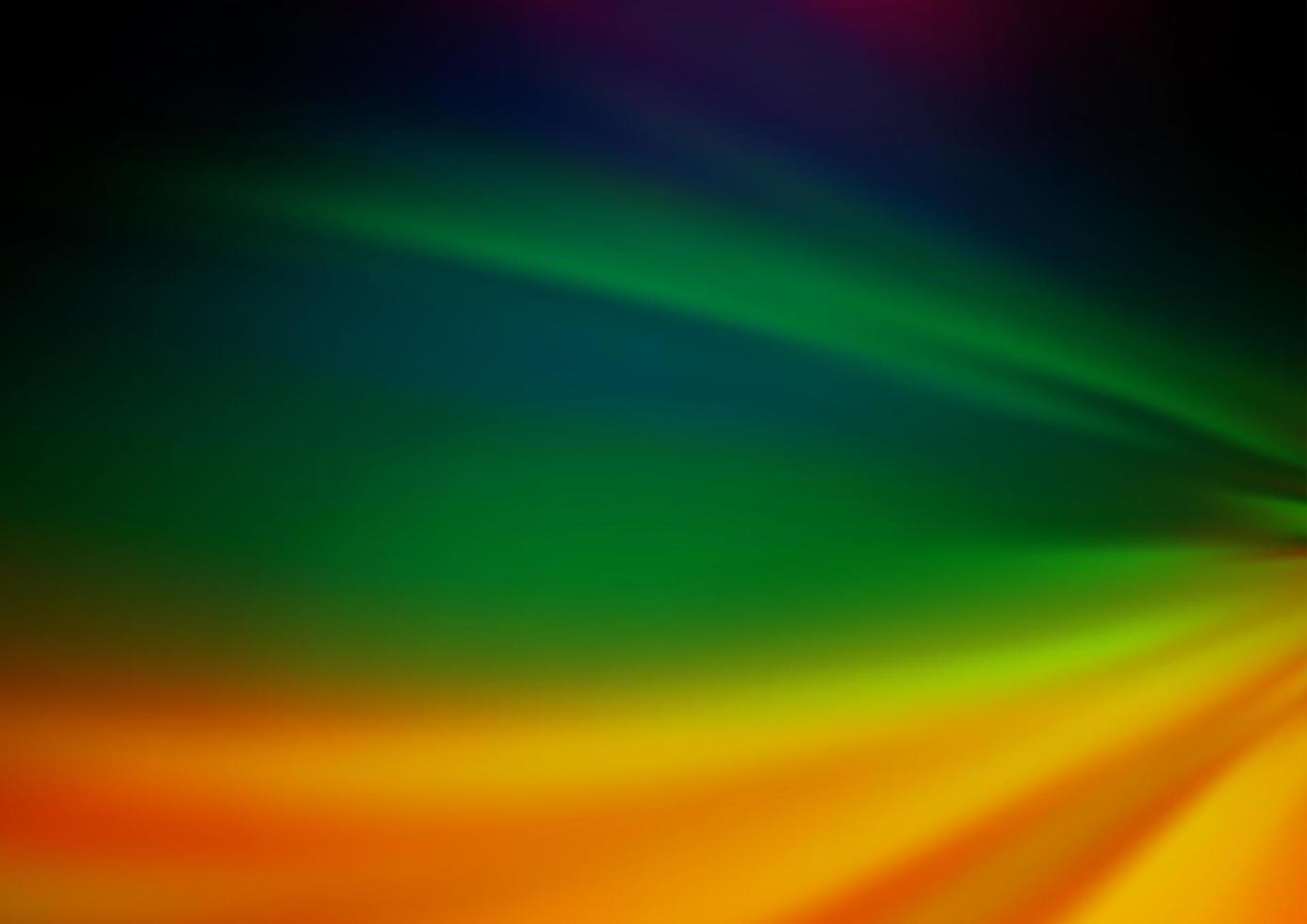 Dark Multicolor, Rainbow vector abstract bokeh pattern.