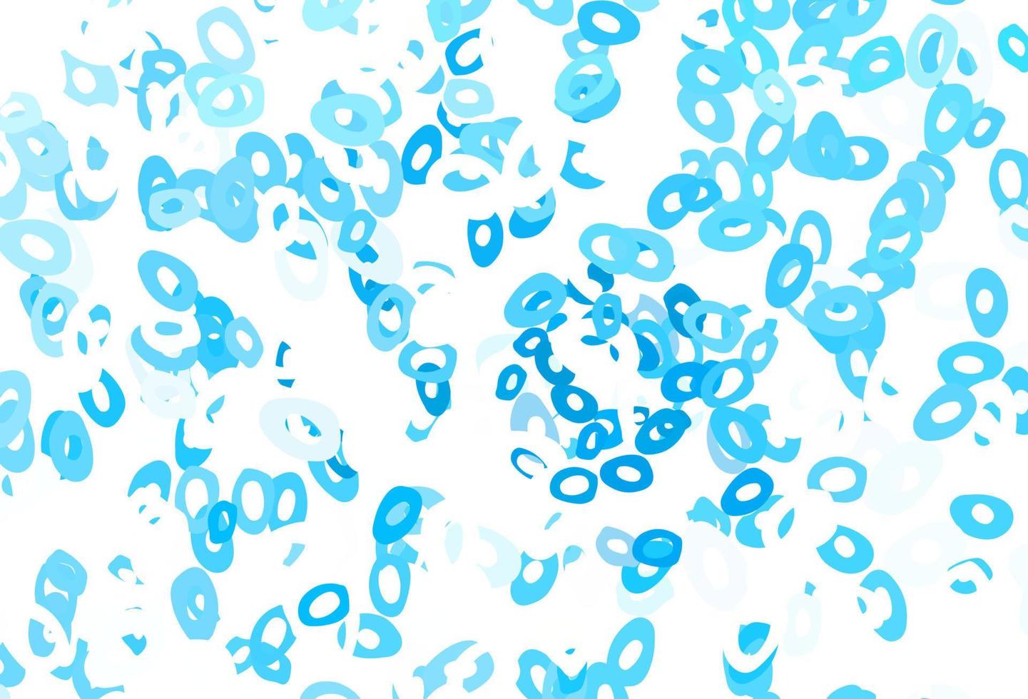 Light Blue, Green vector template with circles.