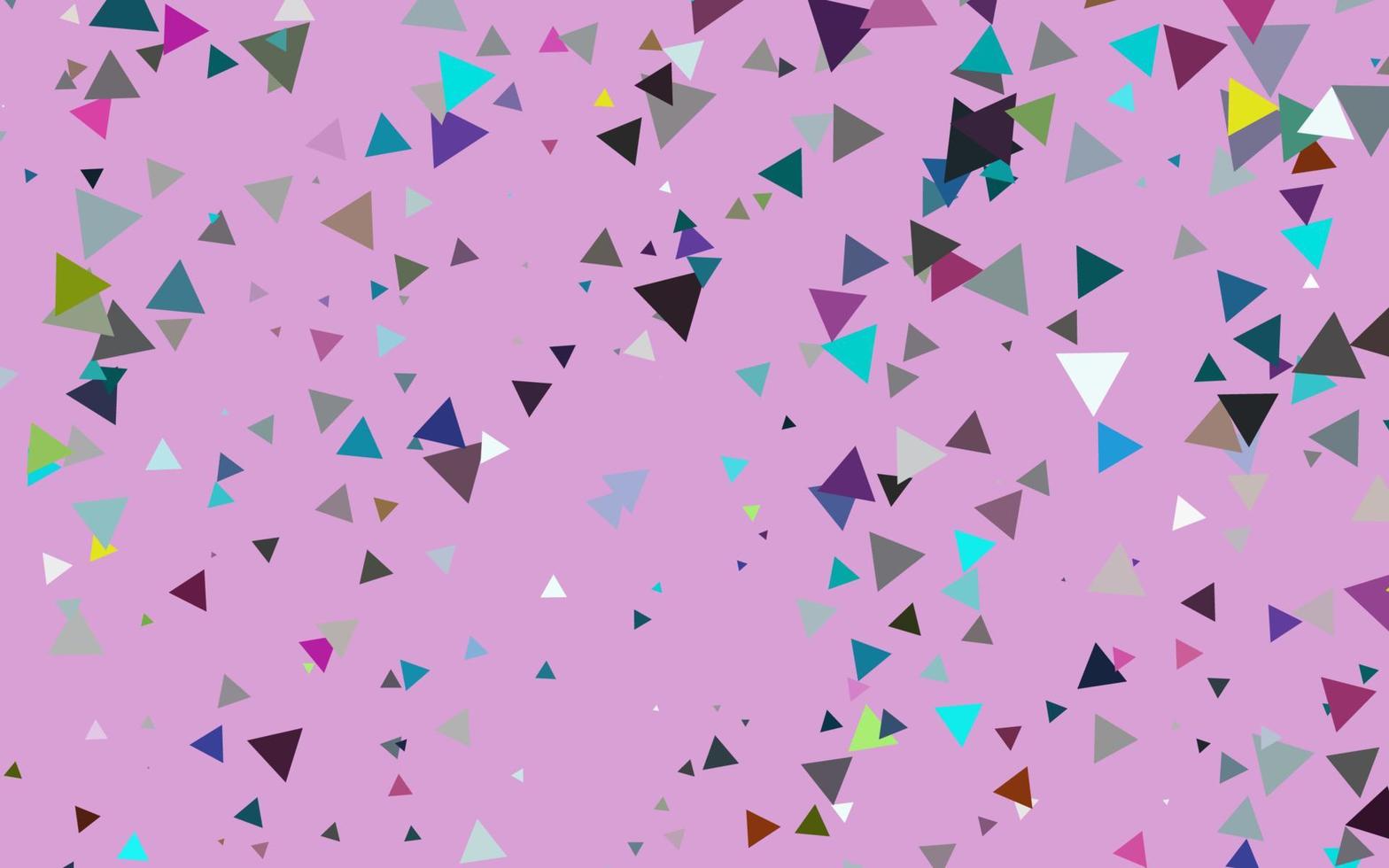 Light Multicolor, Rainbow vector backdrop with lines, triangles.