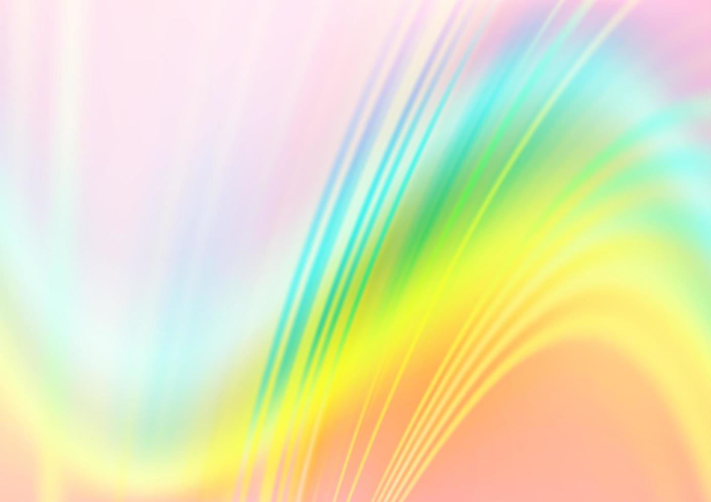 Light Multicolor, Rainbow vector blur pattern.