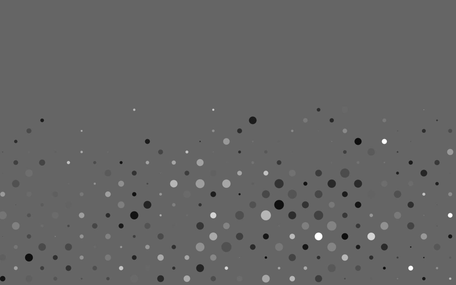 Fondo de vector gris plateado claro con puntos.