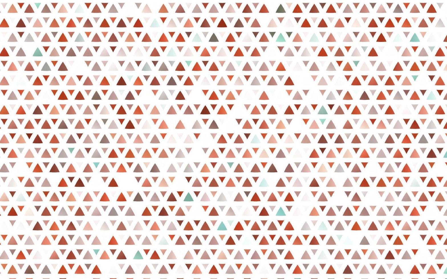 Light Red vector backdrop with lines, triangles.