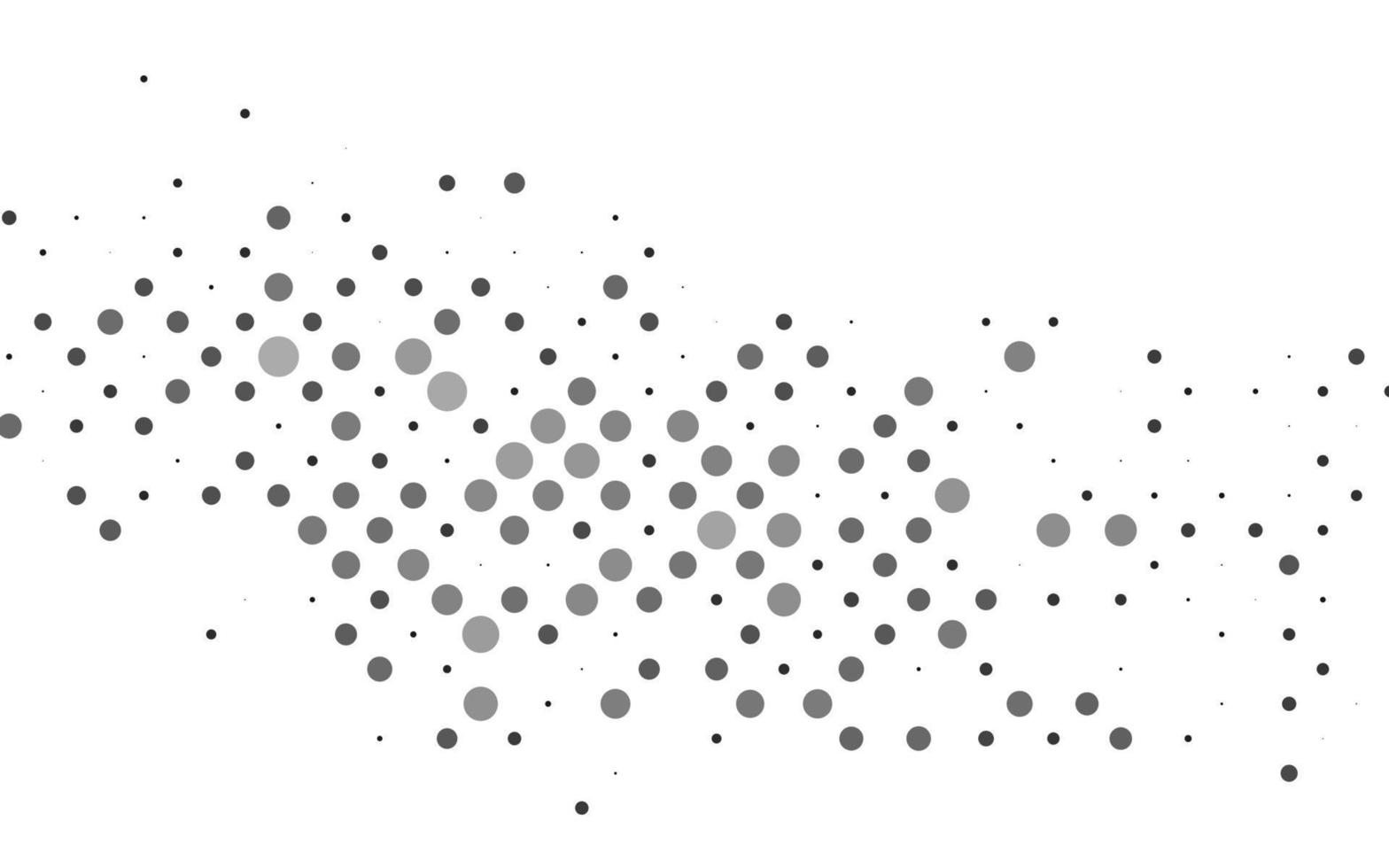 Light Silver, Gray vector pattern with spheres.