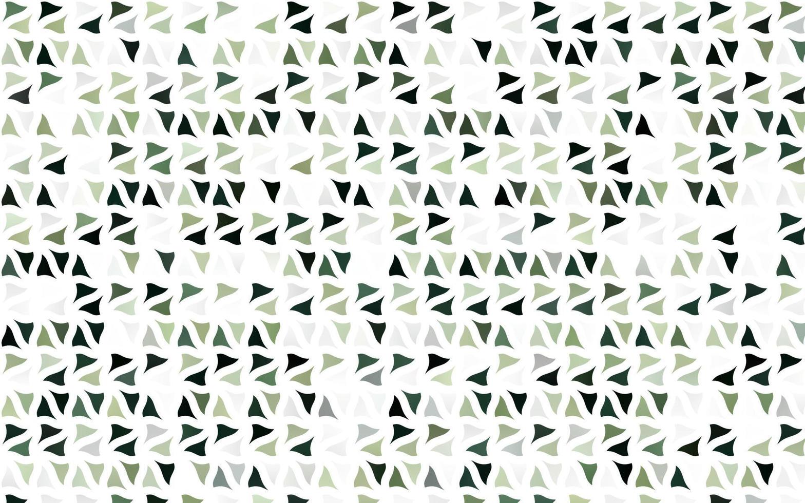 Light Green vector cover in polygonal style.