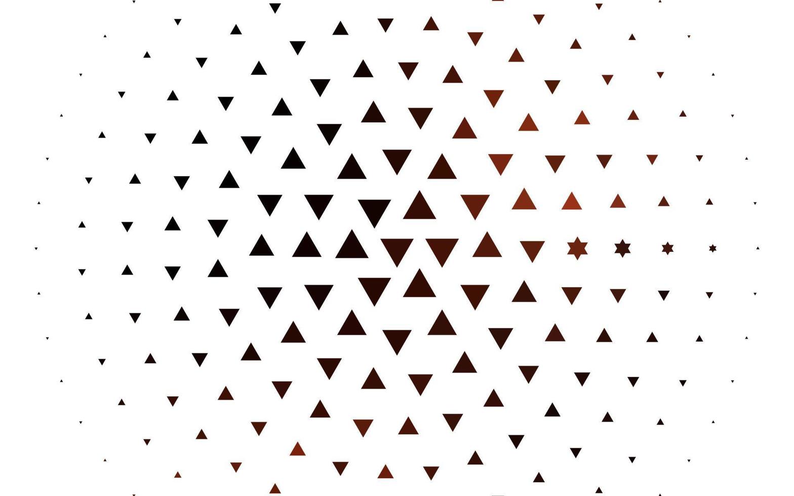 Light Red vector texture in triangular style.