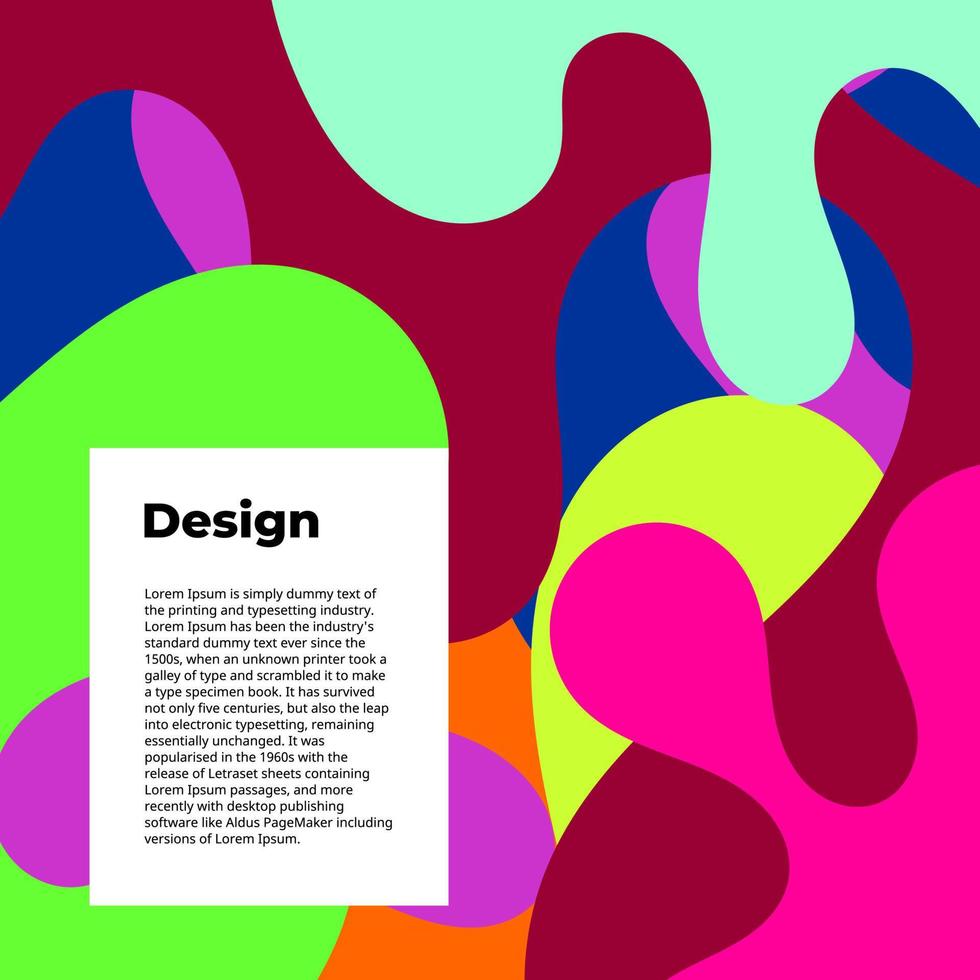 background of liquid abstract vector