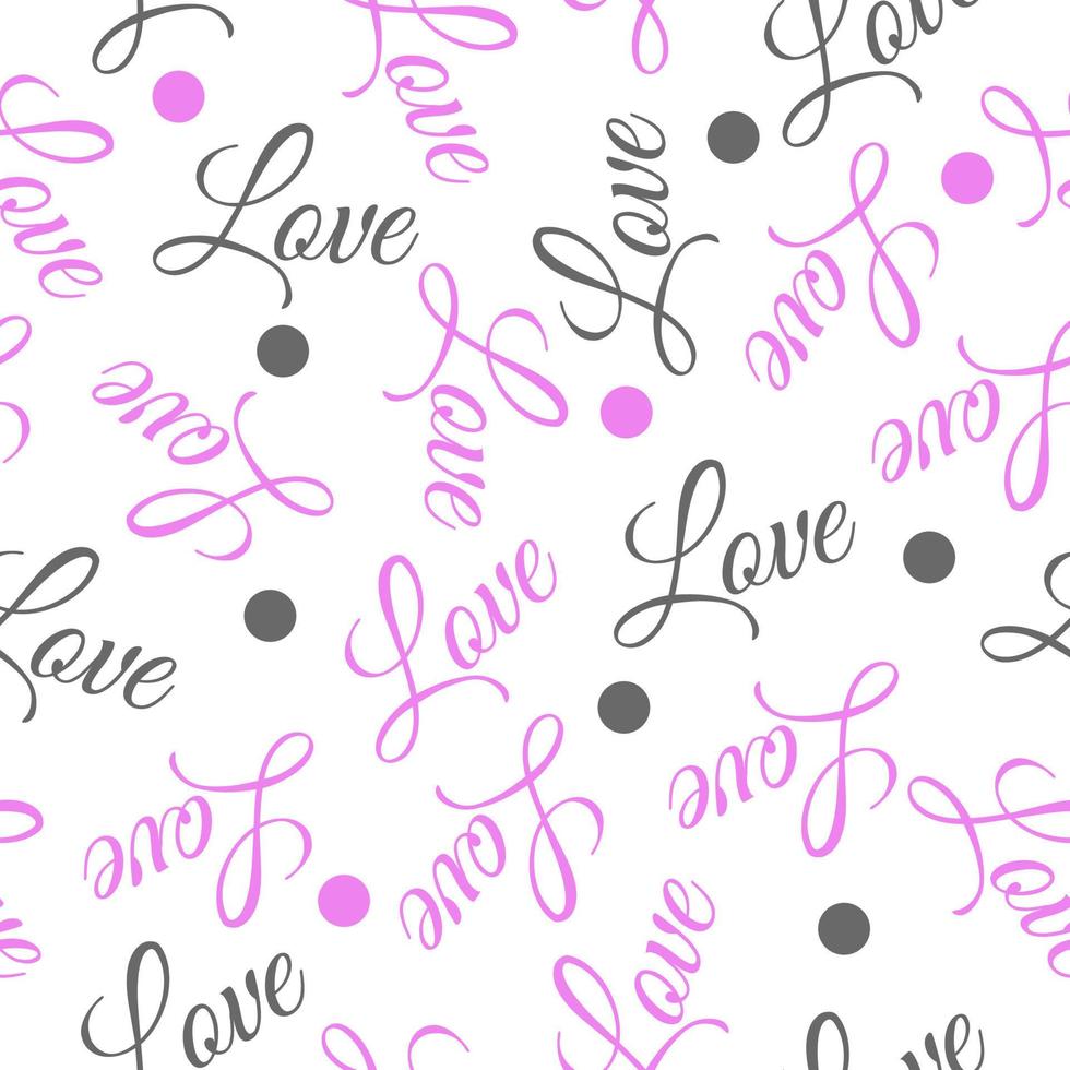Love Pattern Seamless vector