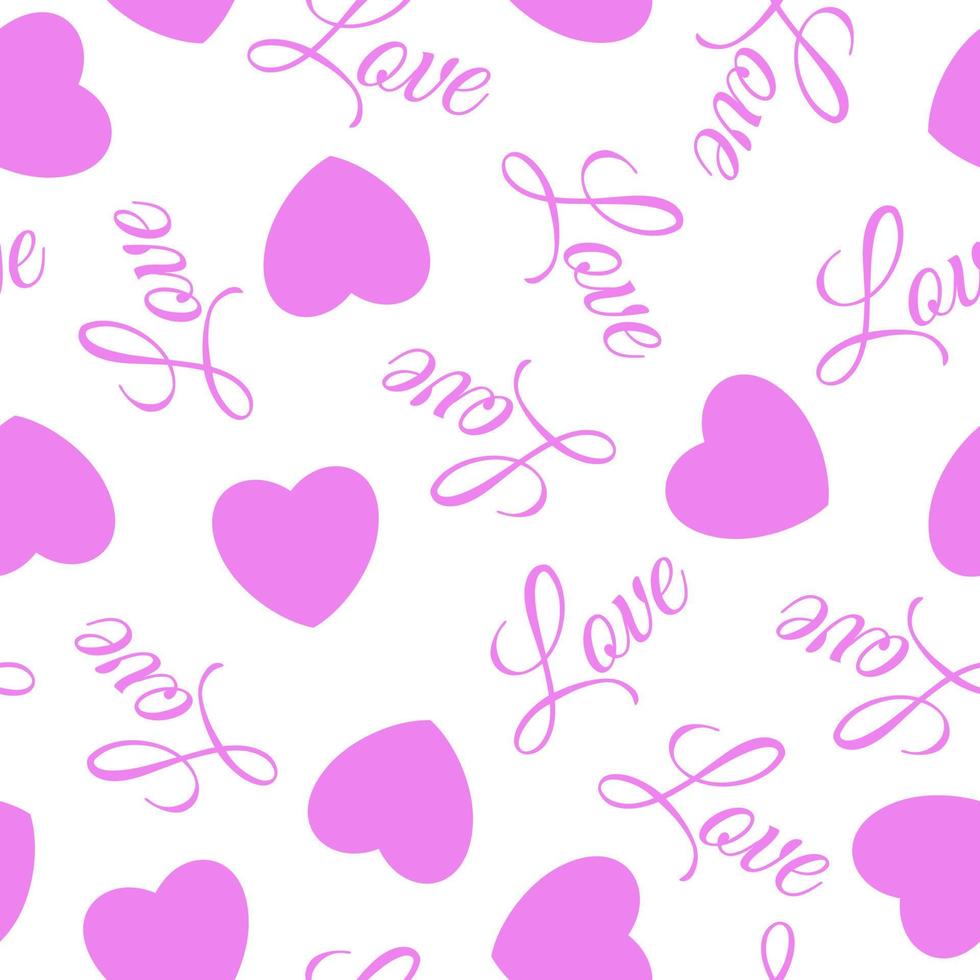 Love Pattern Seamless vector