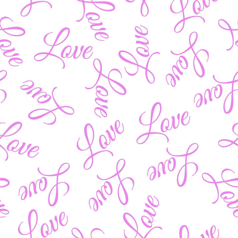Love Pattern Seamless vector