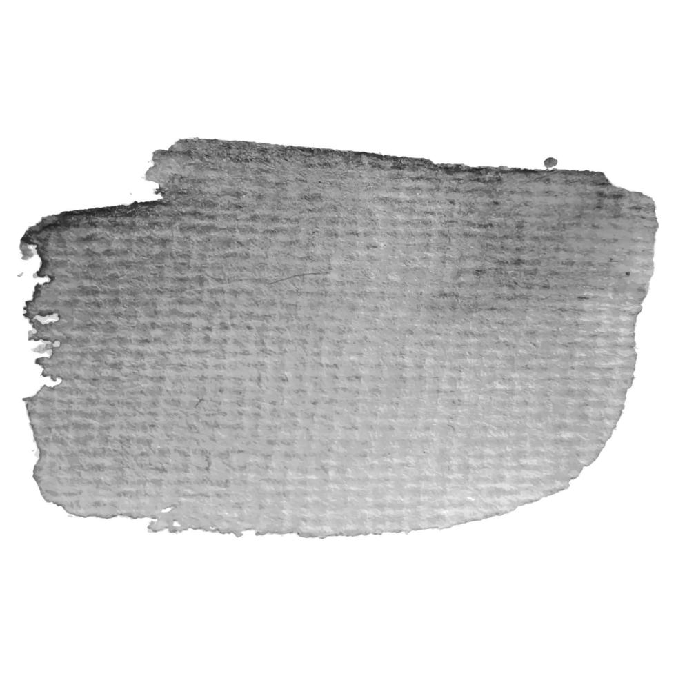 pinceladas de acuarela abstractas grises pintadas de fondo. papel de textura ilustración vectorial vector