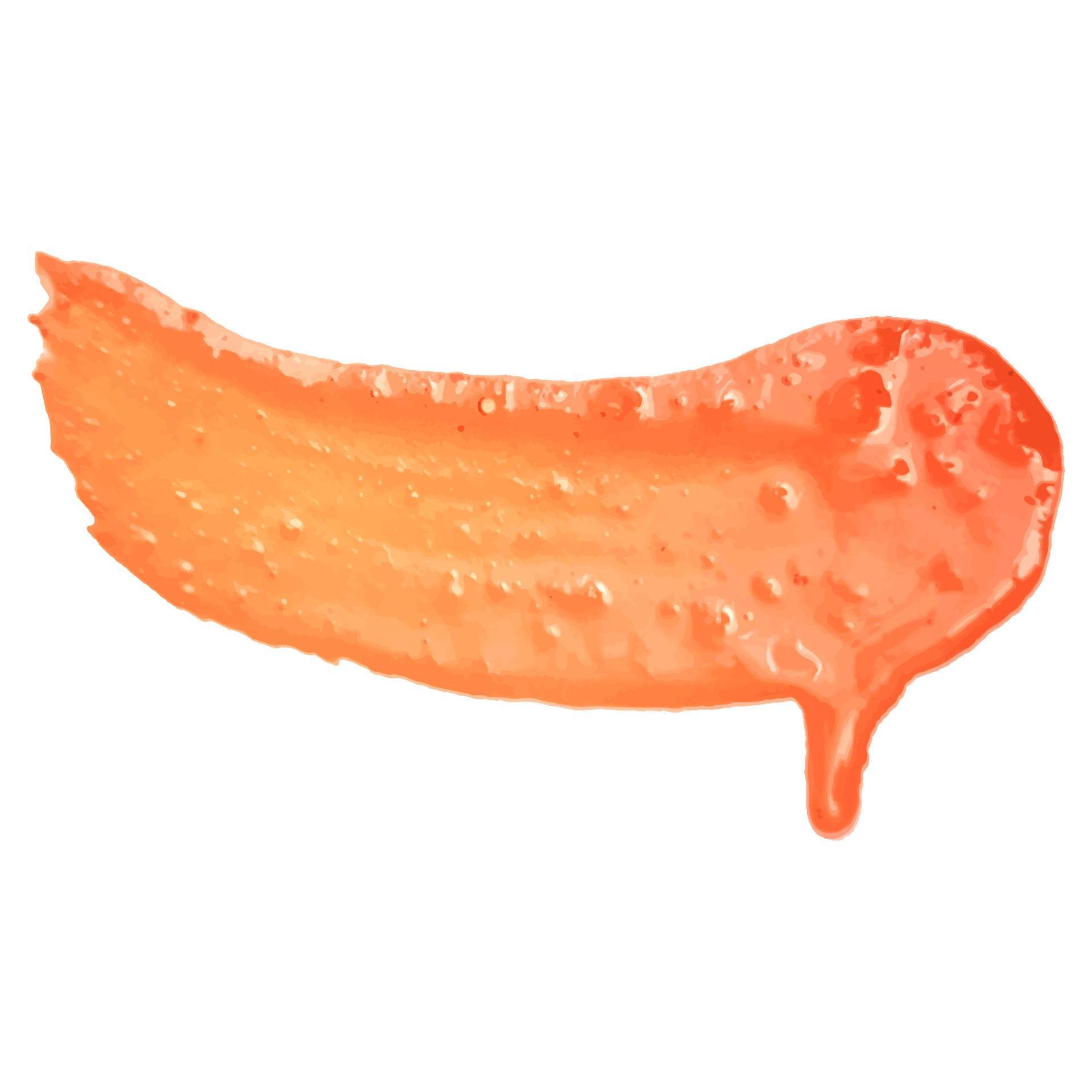 Acrylic paint smear on white background. 8552919 Vector Art at Vecteezy